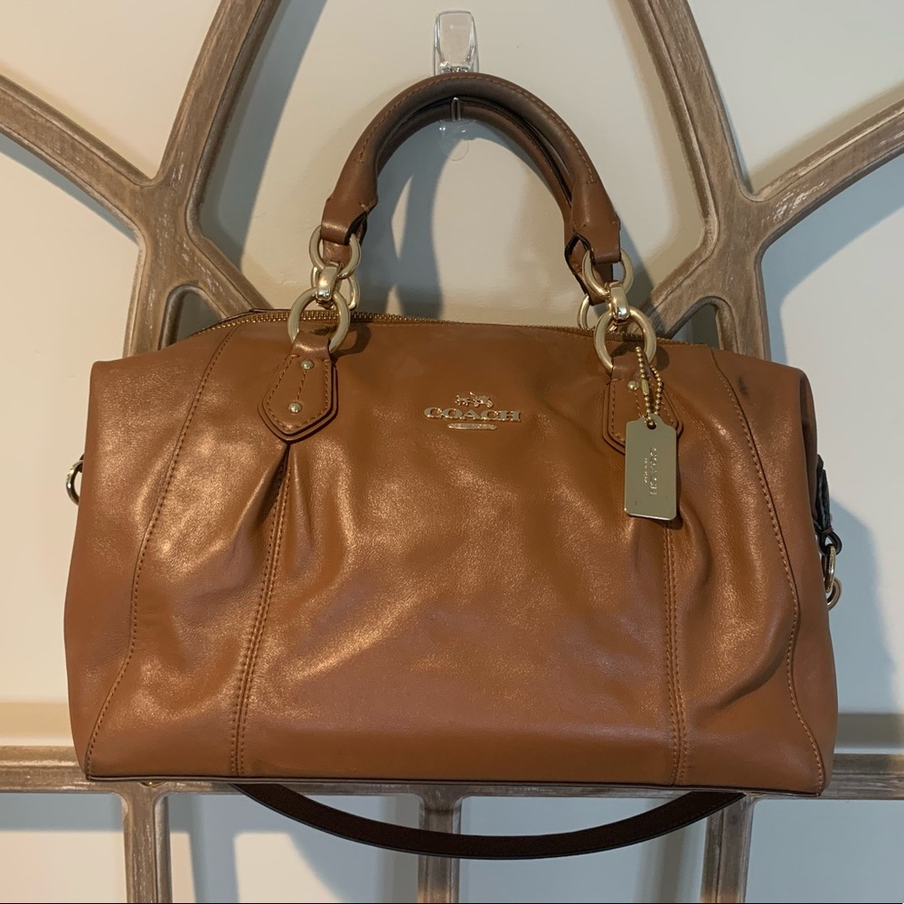 Coach Brown Leather Handbag